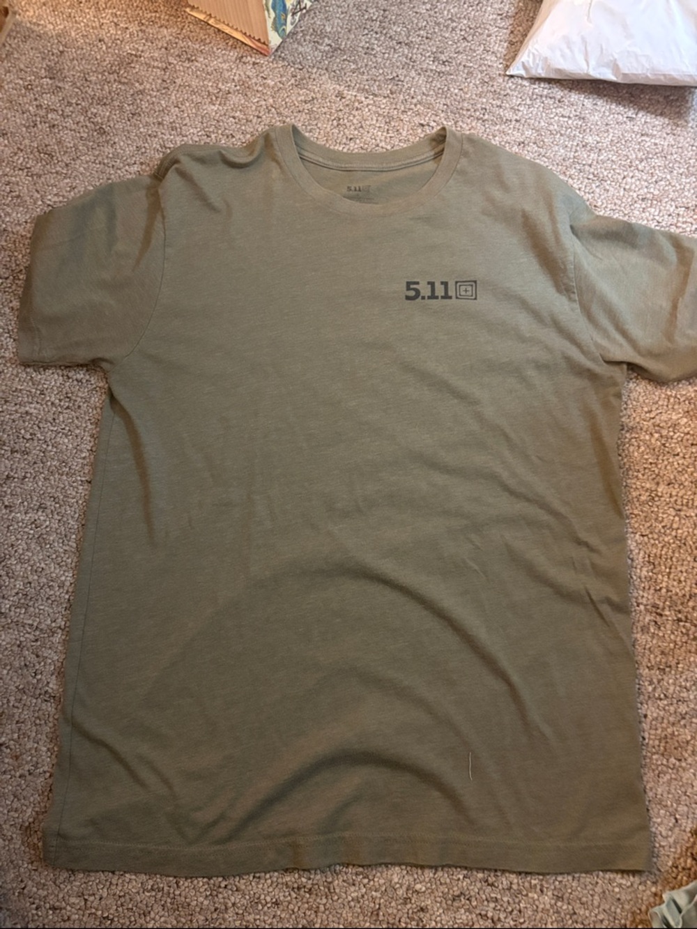 5.11 Tactical Olive Green Short Sleeve Crew Tee